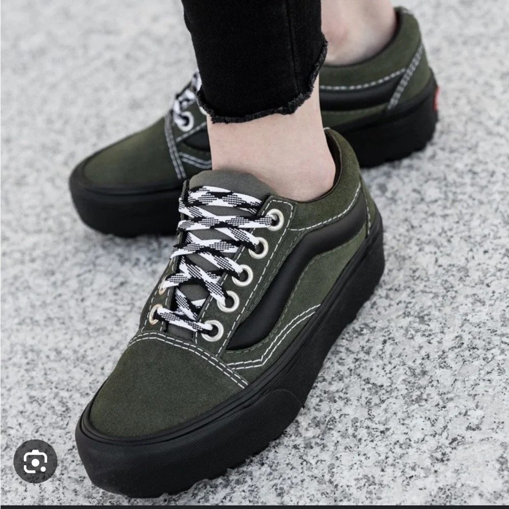💚VANS Old Skool Platform💚 - Picture 15 of 16